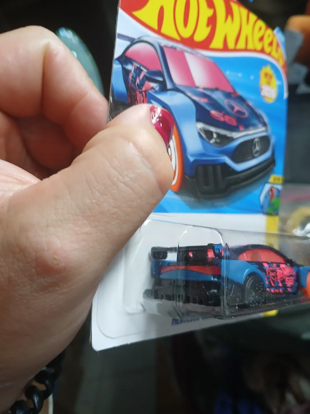 the Mercedes-Benz CLA HW from the 2026 Hot Wheels mainline series (
